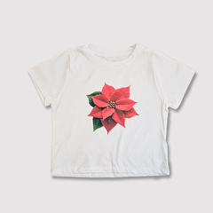 [POINSETTIA] CROP BABY TEE #1369 - comprar online