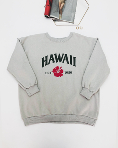 [HAWAII] BUZO OVER FRIZADO #4076 - comprar online