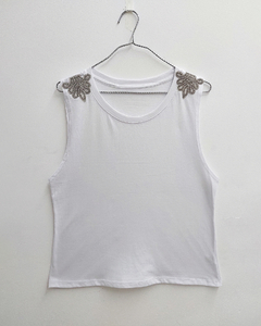 [DORE] MUSCULOSA CON CHARETERAS #5025 - comprar online