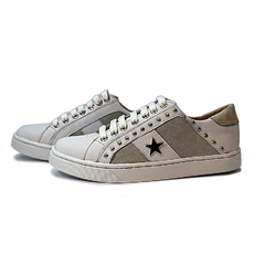 Zapatillas Dua Star blancas - Navajo Leather Designs