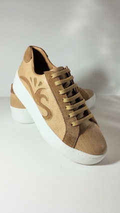 Zapatillas New Wave - camel - tienda online