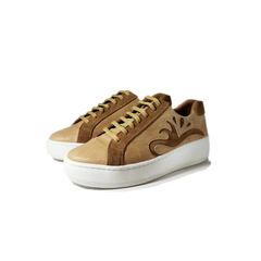 Zapatillas New Wave - camel