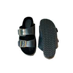 Sandalias Arena - Cuero negro - tienda online