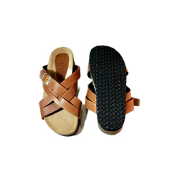 Sandalias SOL - cuero marrón - tienda online