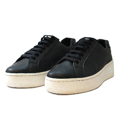 Zapatillas JAZMIN cuero negro - comprar online