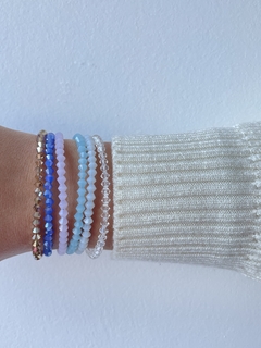 Pulseras cristal de roca - comprar online