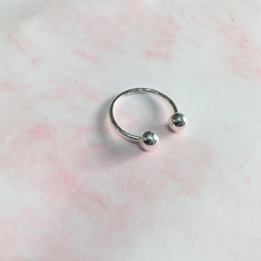 anillo acero blanco - comprar online