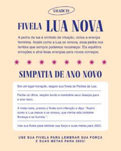 Fivela Lua Nova - comprar online