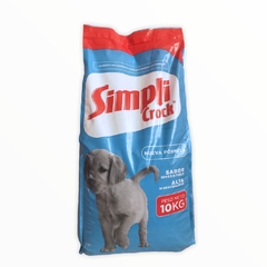 Alimento para perros cachorros. simple crock 10kg
