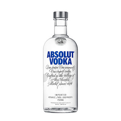 Vodka Absolut azul clasic 750ml