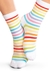 Meia Feminina Lupo Socks Cano Alto 4570-319 Branco/Cinza