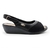 Sandália Feminina Comfortflex Anabela 2196404 Preto - comprar online