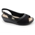 Sandália Feminina Comfortflex Anabela 2196404 Preto