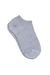 Meia Feminina Lupo Socks Cano Curto 4572-001 Preto/Branco/Cinza na internet