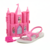 Sandália Infantil Disney Castelo Real 22954 Cinza/Rosa na internet