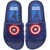 Chinelo Juvenil Masculino Marvel Ultimato Slide 22511 Azul