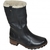 Bota Feminina Pegada Casual Couro Com Pelo 281492 Preto - comprar online