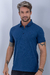 Camiseta Masculina DLZ Polo Regular MC 69898 Marinho