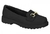 Sapato Feminino Modare Mocassim Loafer Tratorado Ultraconforto 7357.106 Preto/Branco Off na internet