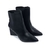 Bota Feminina Vizzano Bico Fino Salto Triangular 3093.100 Preto - comprar online