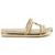 Tamanco Feminino Mississipi Rives Papete Brilho MB 761 Champagne - comprar online