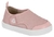 Tênis Infantil Menina Molekinha Slip On Brilho 2118.564 Rosa