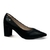 Sapato Feminino Santinelli Scarpin Salto Quadrado Bico Fino 1478.001 Marinho/Preto - loja online