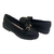 Sapato Feminino Modare Mocassim Loafer Tratorado Ultraconforto 7357.106 Preto/Branco Off - comprar online