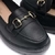 Sapato Feminino Modare Mocassim Loafer Tratorado Ultraconforto 7357.106 Preto/Branco Off - Regalia Calçados e Confecções | Moda Feminina, Masculina e Infantil 