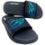 Chinelo Masculino Mormaii Slide Quiver 11406 Preto/Azul Escuro