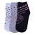 Meia Feminina Lupo Socks Cano Médio Kit c/3 4570-989 Preto/Cinza/Branco