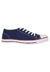 Tênis Juvenil Diversão Canvas Low D1002 Azul/Vermelho