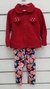 Conjunto Infantil Angerô 27115 Rosa/Vermelho/Branco - comprar online