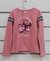 Blusa Infantil Angerô 22047 Cinza/Rosa/Branco - comprar online