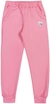 Calça Infantil Feminina Angerô Moletom 22163 Rosa/Mescla