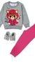 Conjunto Infantil Menina Malwee Moletom 91402 Mescla 03