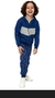 Conjunto Infantil Masculino Malwee Moletom Capuz 91612 Azul 06 - comprar online