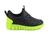 Tênis Infantil Novopé Slip On Sintético 100 01263 Preto/Amarelo Neon - comprar online