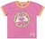 Blusa Infantil Menina Angerõ Meia Malha Apl Termo 22167 Rosa/Verde/Branco - comprar online