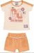 Conjunto Infantil Menina Angerô Malha Holly Moletinho 27462 Perola/Poema/Branco - comprar online