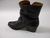 Bota Feminina Dina Mirtz Couro Salto Médio 12714 Preto - comprar online