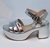 Sandalia Pastel 1462 Plata