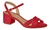 Sandalia 6291 Rojo