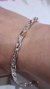 Pulsera espiga plata y oro18kl - Joyas Maia