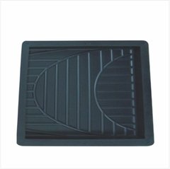 Forma Quadrada Copacabana Estriada - 20 x 20 x 1,5 cm - comprar online