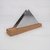 SERVILLETERO TRIANGULAR BASE MADERA ACERO - comprar online