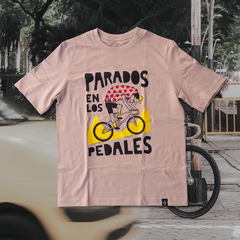 Camiseta “Parados en los Pedales” en internet