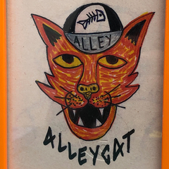 Cuadro “Alleycat” en internet