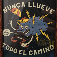 Cuadro “Nunca llueve...” en internet