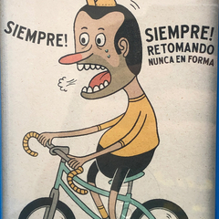 Cuadro “Siempre retomando...” en internet